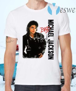 Michael Jackson bad signature T-Shirts