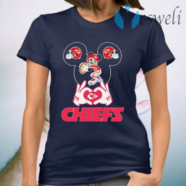 Mickey Mouse love Chiefs 2021 T-Shirt