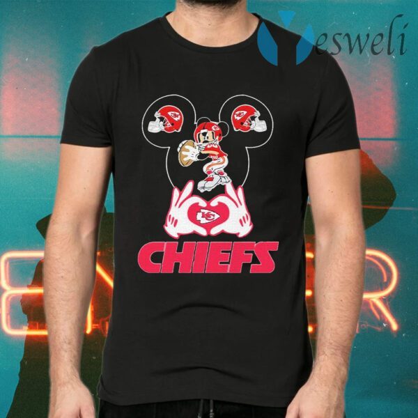 Mickey Mouse love Chiefs 2021 T-Shirts