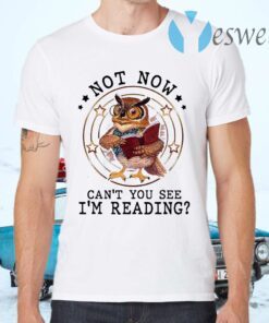 Not Now Can’t You See I’m Reading T-Shirts