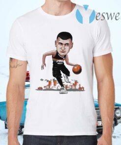 Nuggets Merch Denver Nuggets Nikola jokic Caricature Player T-Shirts