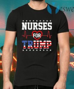 Nurses For Trump Shirt Funny Pro Trump Nurse T-Shirts