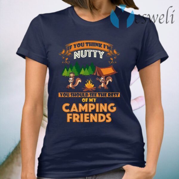 Nutty Camping Friends T-Shirt