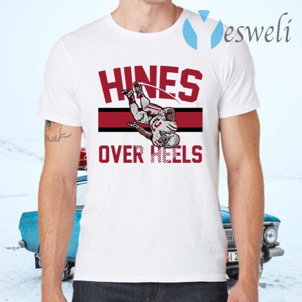 Nyheim Hines over heels T-Shirts