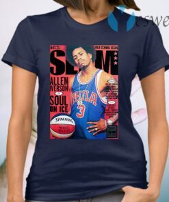 Old school issue Slam Allen Iverson Soul On Ice T-Shirt