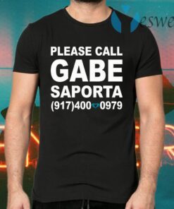 Please Call Gabe Saporta T-Shirts