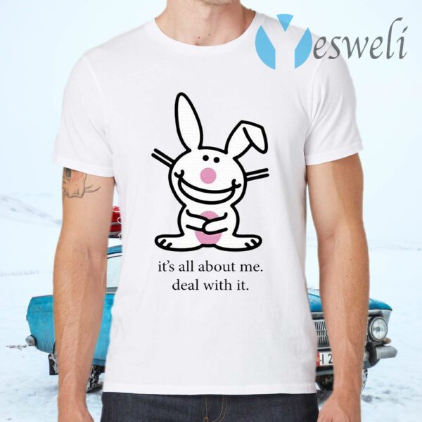 Rabbit it's about Me deal with it T-Shirts