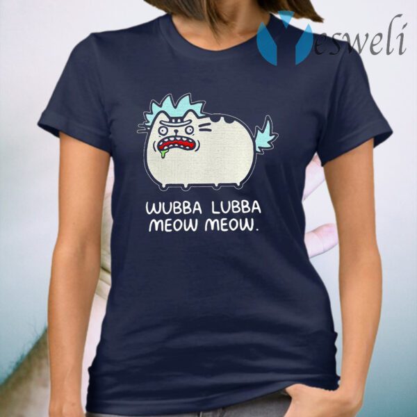 Rick and Moty wubba lubba meow meow T-Shirt