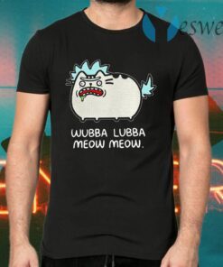 Rick and Moty wubba lubba meow meow T-Shirts