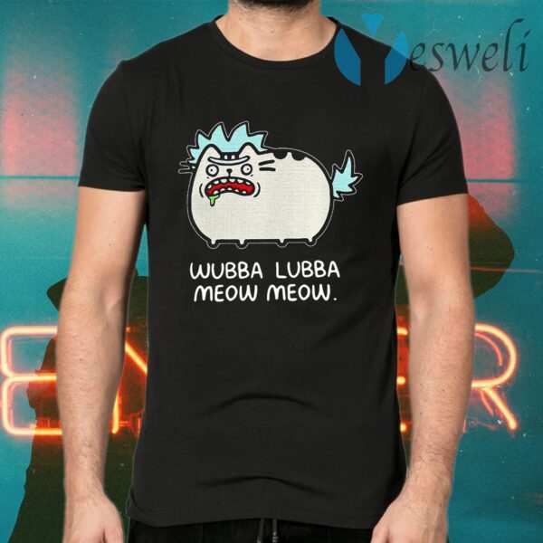 Rick and Moty wubba lubba meow meow T-Shirts