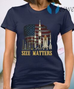 Rocket Size Matters Vintage Retro T-Shirt