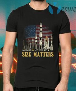 Rocket Size Matters Vintage Retro T-Shirts