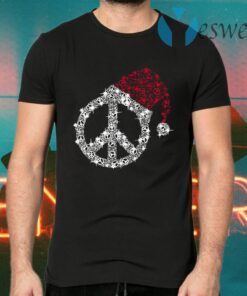 Santa Hippie logo Diamond Christmas T-Shirts