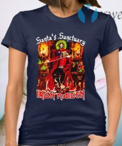 Santa’s Sanctuary Maiden Christmas T-Shirt