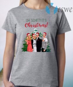 Schitt’s Creek Characters Oh Schitt It’s Christmas T-Shirt