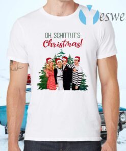 Schitt’s Creek Characters Oh Schitt It’s Christmas T-Shirts