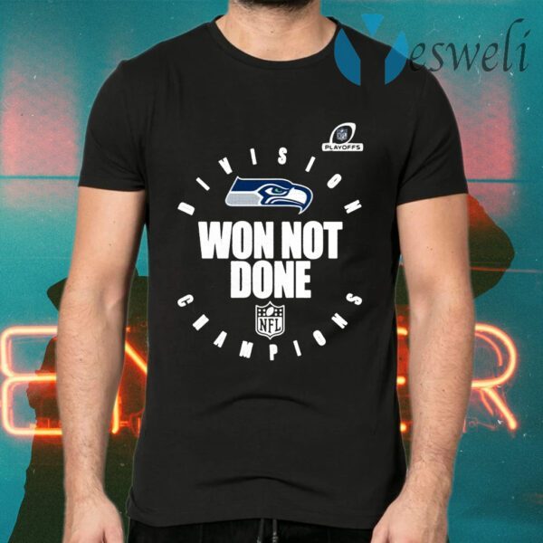 Seatle Seahawks NFC West Champions 2020 Won Not Don T-Shirts