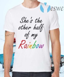 She is the other half of my rainbow T-Shirts