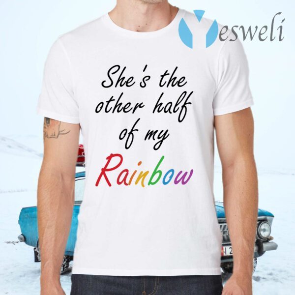 She is the other half of my rainbow T-Shirts