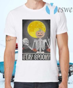 Skeleton Stay Spooky Halloween T-Shirts