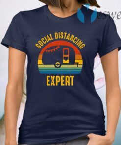 Social Distancing Expert Camping T-Shirt