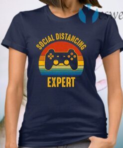 Social Distancing Expert Video Game T-Shirt