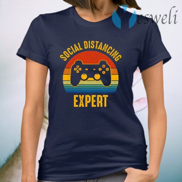 Social Distancing Expert Video Game T-Shirt