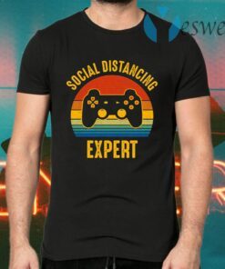 Social Distancing Expert Video Game T-Shirts