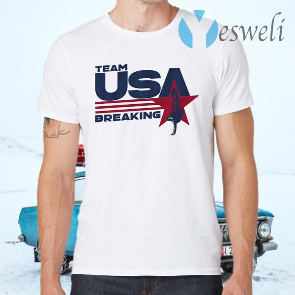 Team usa breaking star T-Shirts