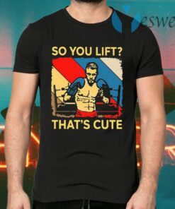 That’s Cute Boxing So You Lift Vintage T-Shirts