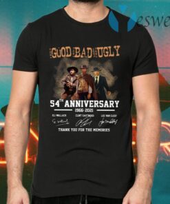 The Good The Bad The Ugly 55th Anniversary Thank You For The Memories T-Shirts