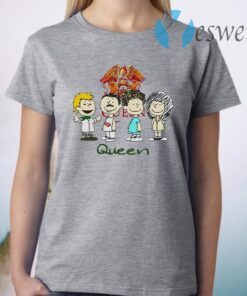 The Peanuts characters Queen T-Shirt