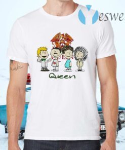 The Peanuts characters Queen T-Shirts