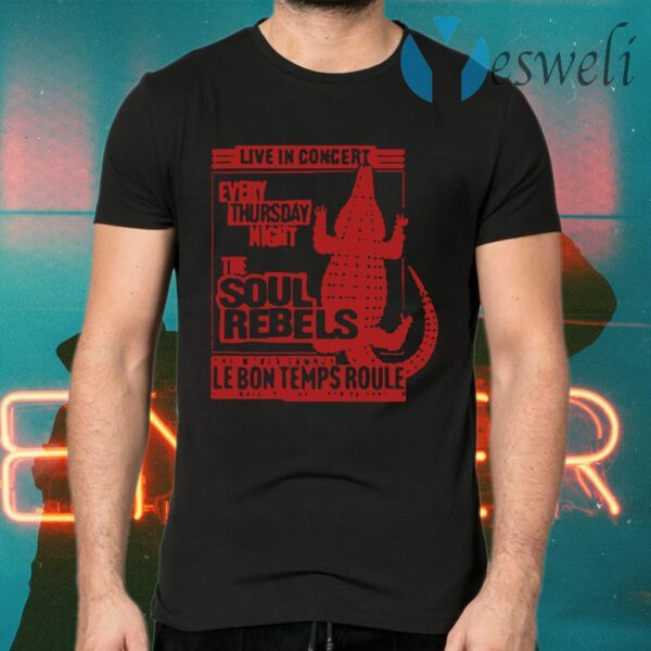 The Soul Rebels Live At Le Bon Temps T-Shirts