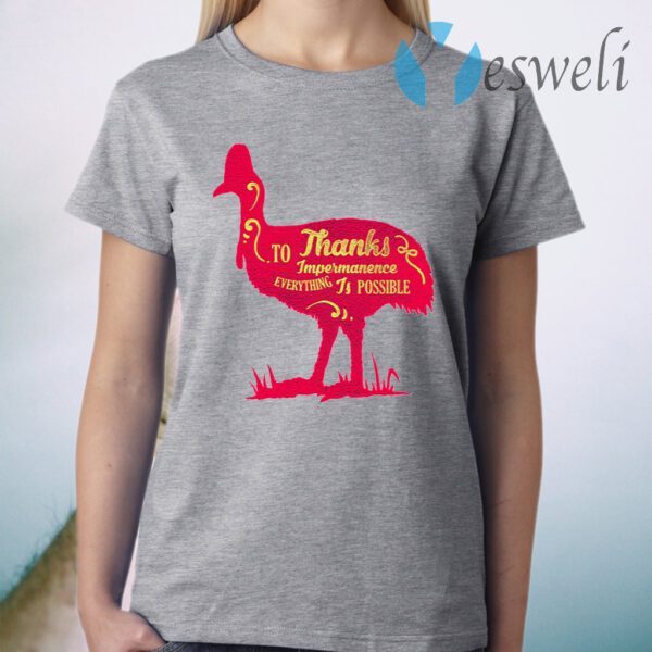 To Thanks Impermanence Everything Is Possible T-Shirt