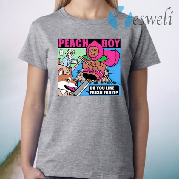 Toru Owashi Peach Boy Do You Like Fresh Fruit T-Shirt