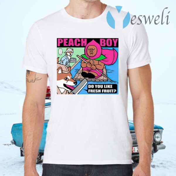 Toru Owashi Peach Boy Do You Like Fresh Fruit T-Shirts