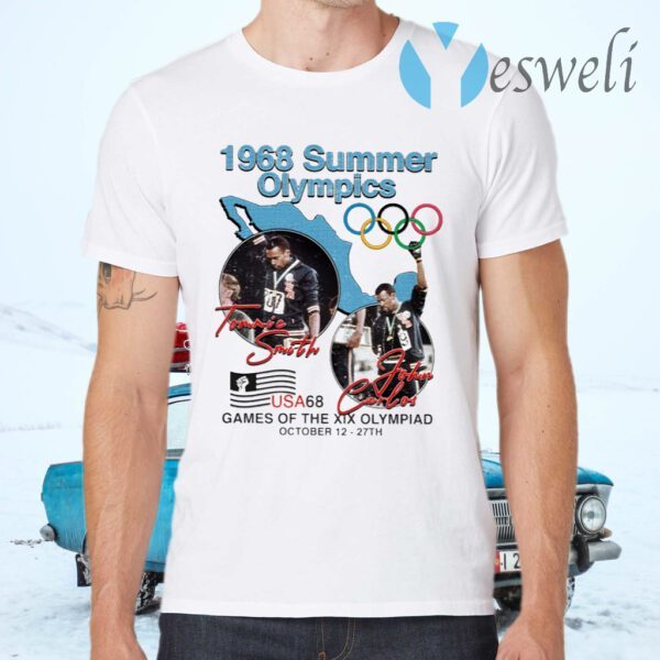 Vintage 1968 Summer Olympics T-Shirts