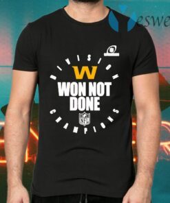 Washington Football Team NFC East Champions 2020 Won Not Don T-Shirts