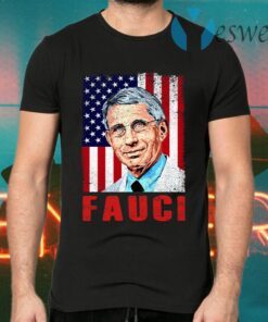 We Trust In Science Dr Fauci Vintage American Flag T-Shirts