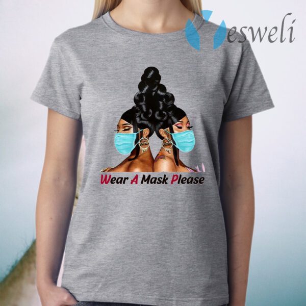 Wear A Mask Please Wap Cardi Megan Pandemic T-Shirt