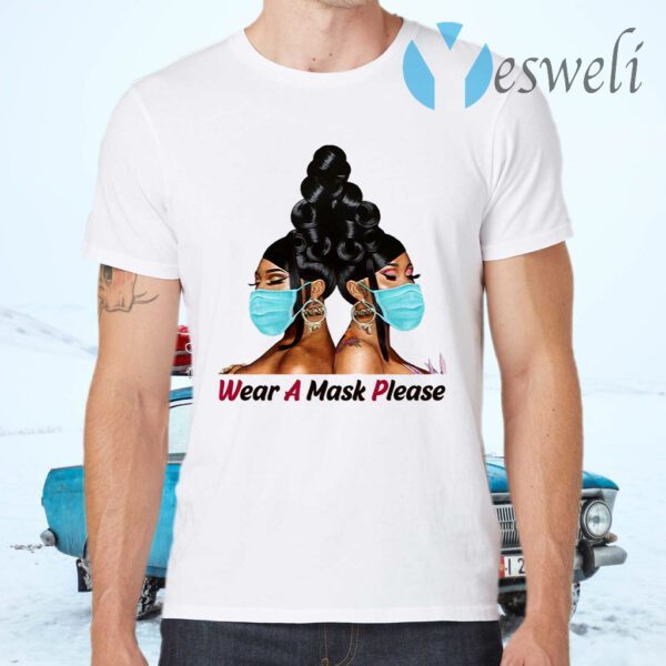 Wear A Mask Please Wap Cardi Megan Pandemic T-Shirts