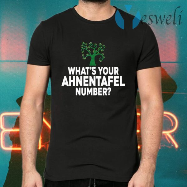 Whats Your Ahnentafel Number T-Shirts