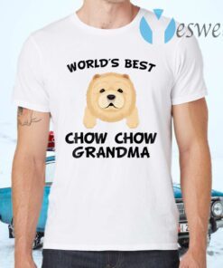 World’s Best Chow Chow Grandma Dog T-Shirts