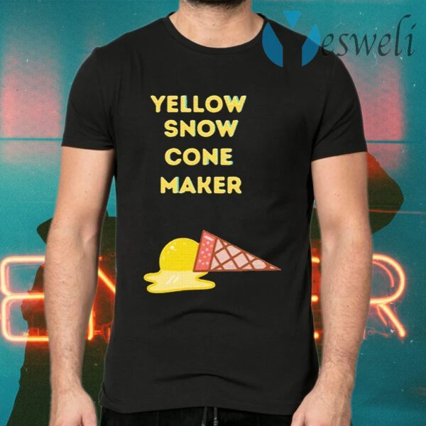 Yellow Snow Cone Maker T-Shirts