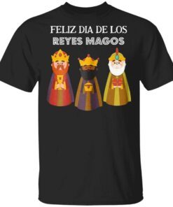 Womens Feliz Dia De Reyes Dia De Los Reyes Magos Three Kings Day T-Shirt