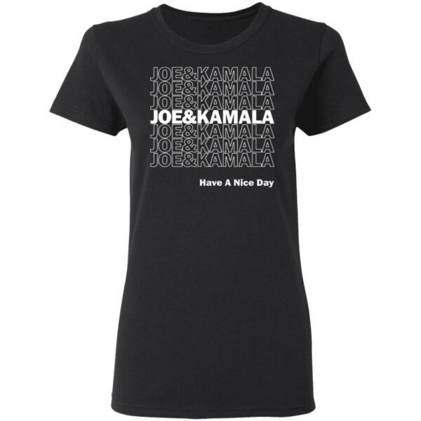 Joe and Kamala Have a T-Shirt