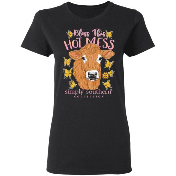 Bless This Hot Mess Simple Southern Collection T-Shirt