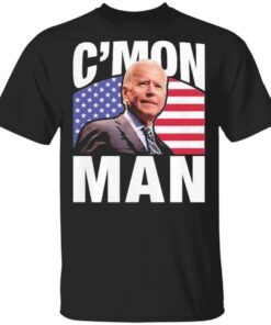 C’mon Man Biden Vote 46 American Flag T-Shirt