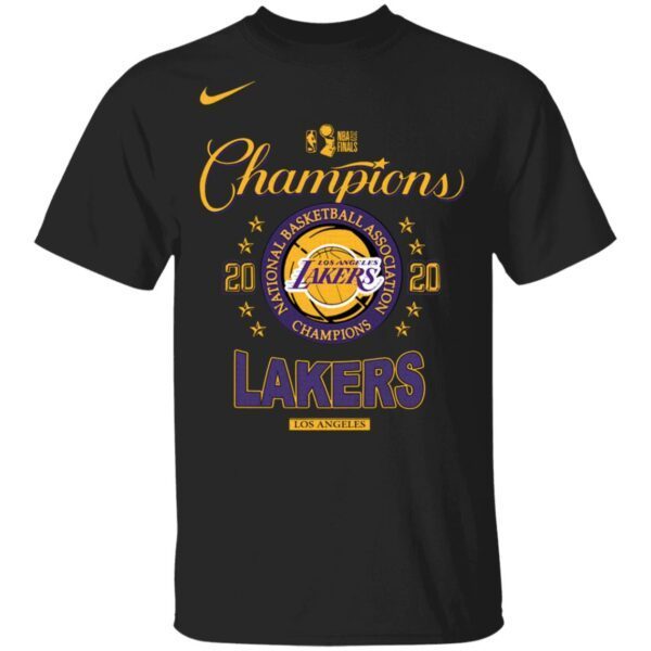 NBA 2020 Finals Champions 2020 Los Angeles Lakers T-Shirt